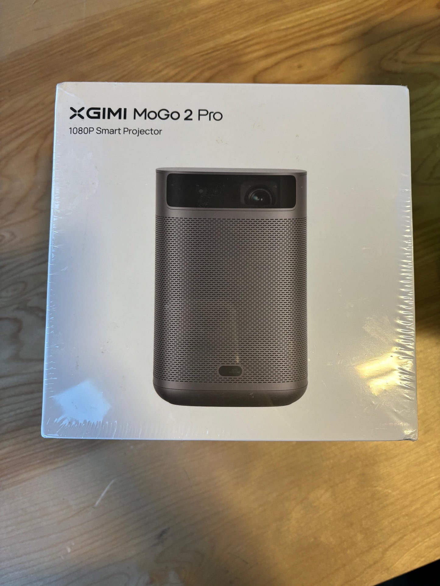 XGIMI MoGo 2 Pro 1080P Portable Projector, Mini Projector with WiFi and Bluetooth, Android TV 11.0, 400 ISO Lumens, 2X8W Speakers, Supports 4K, Auto Focus, Object Avoidance, and Screen Adaption