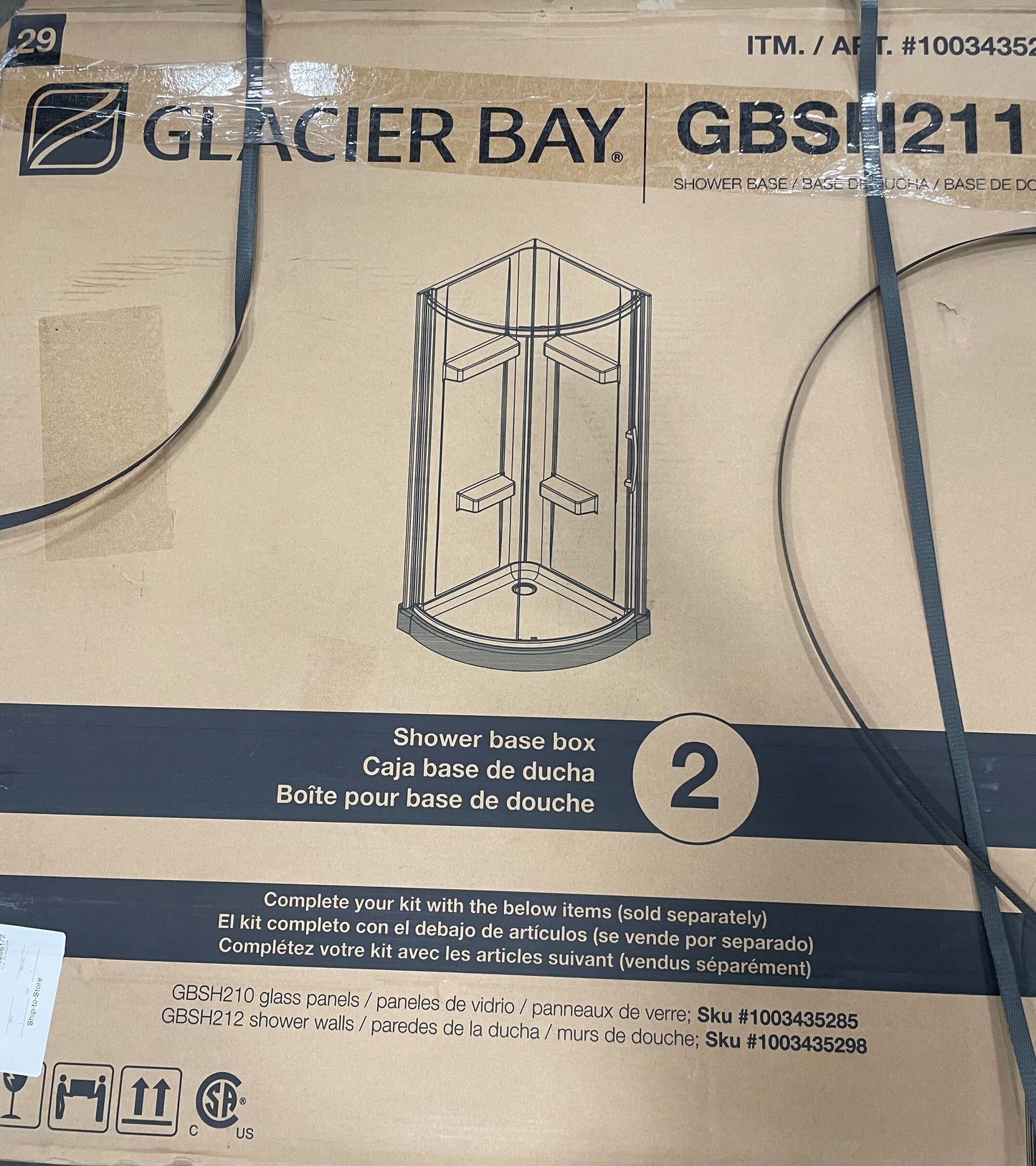 Glacier bay SCD - GBSH211