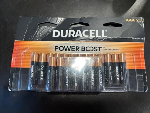 Duracell Batteries, AAA 20 Pk