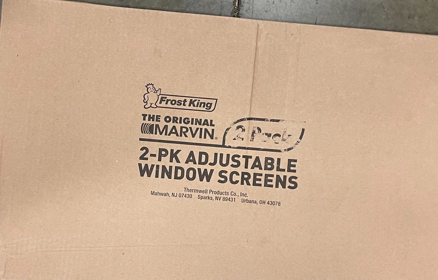 Frost King WB Marvin Adjustable Window Screen, AWS1537