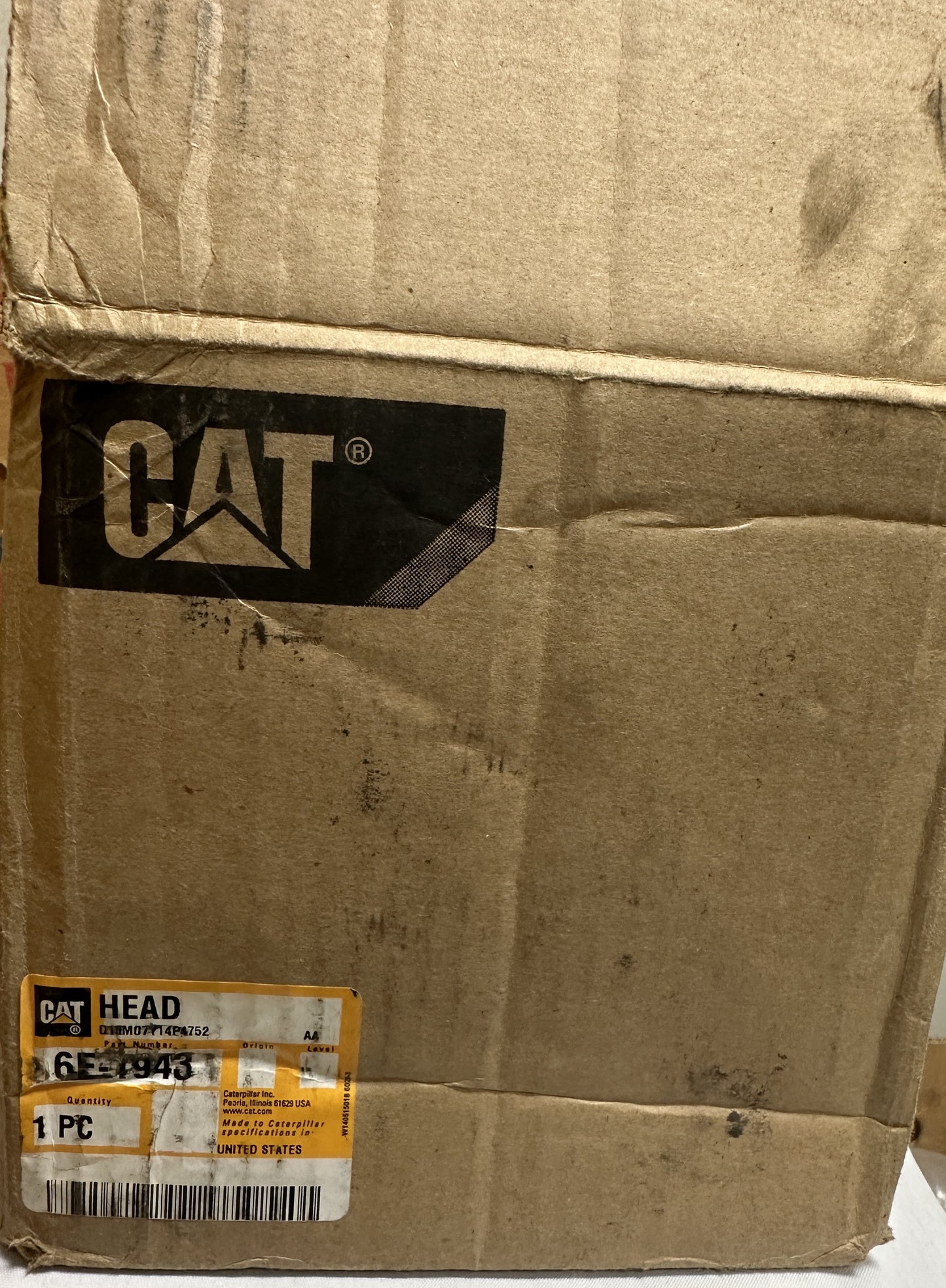 CAT CATERPILLAR GENUINE CATERPILLAR HEAD 6E4941