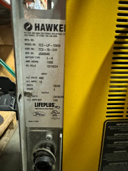 Hawker LifePlus - #TC3-LP-10KW Forklift Smart Charger