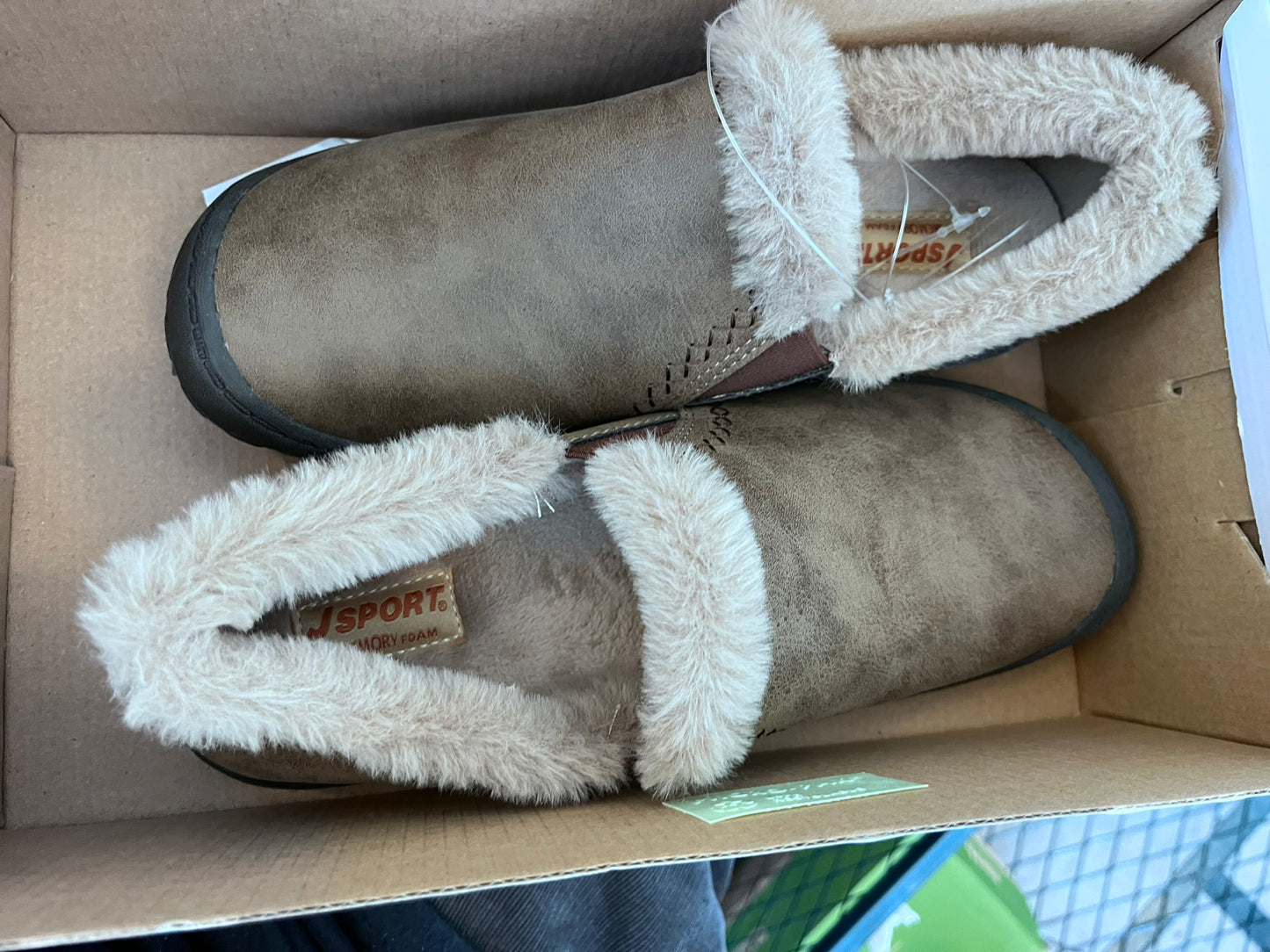 JSPORTT Ladies' Willa Slip On Shoes Brown Size 9