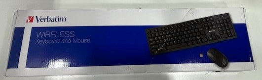 Verbatim USB Wireless Keyboard and Mouse Combo