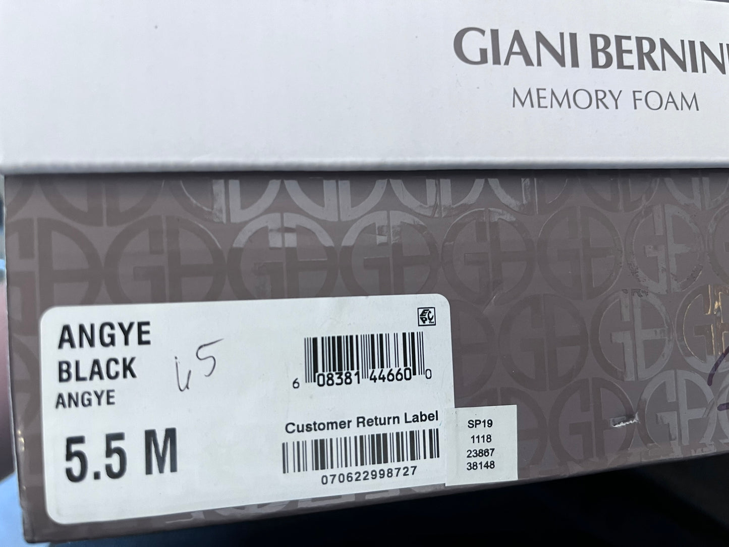 Giani Bernini Womens Angye Open Toe Ankle Fashion Boots, Black, Size 5.5