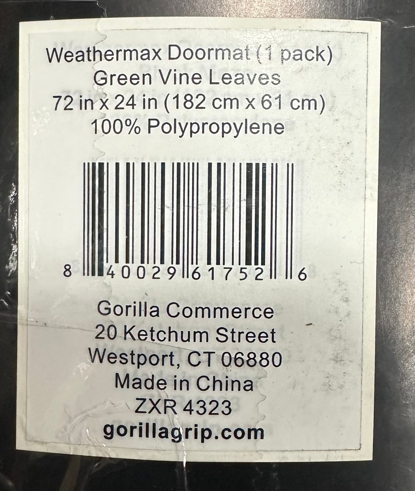 Gorilla Grip 100% Waterproof All-Season Doormat