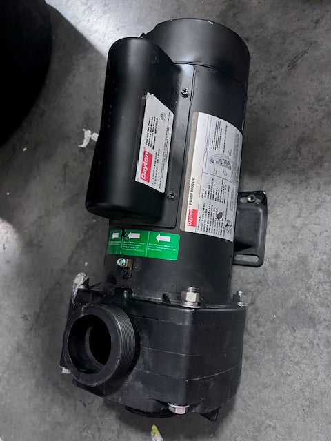 Dayton Spa Pump,1-1/8HP,3450,115V 5PXG2A