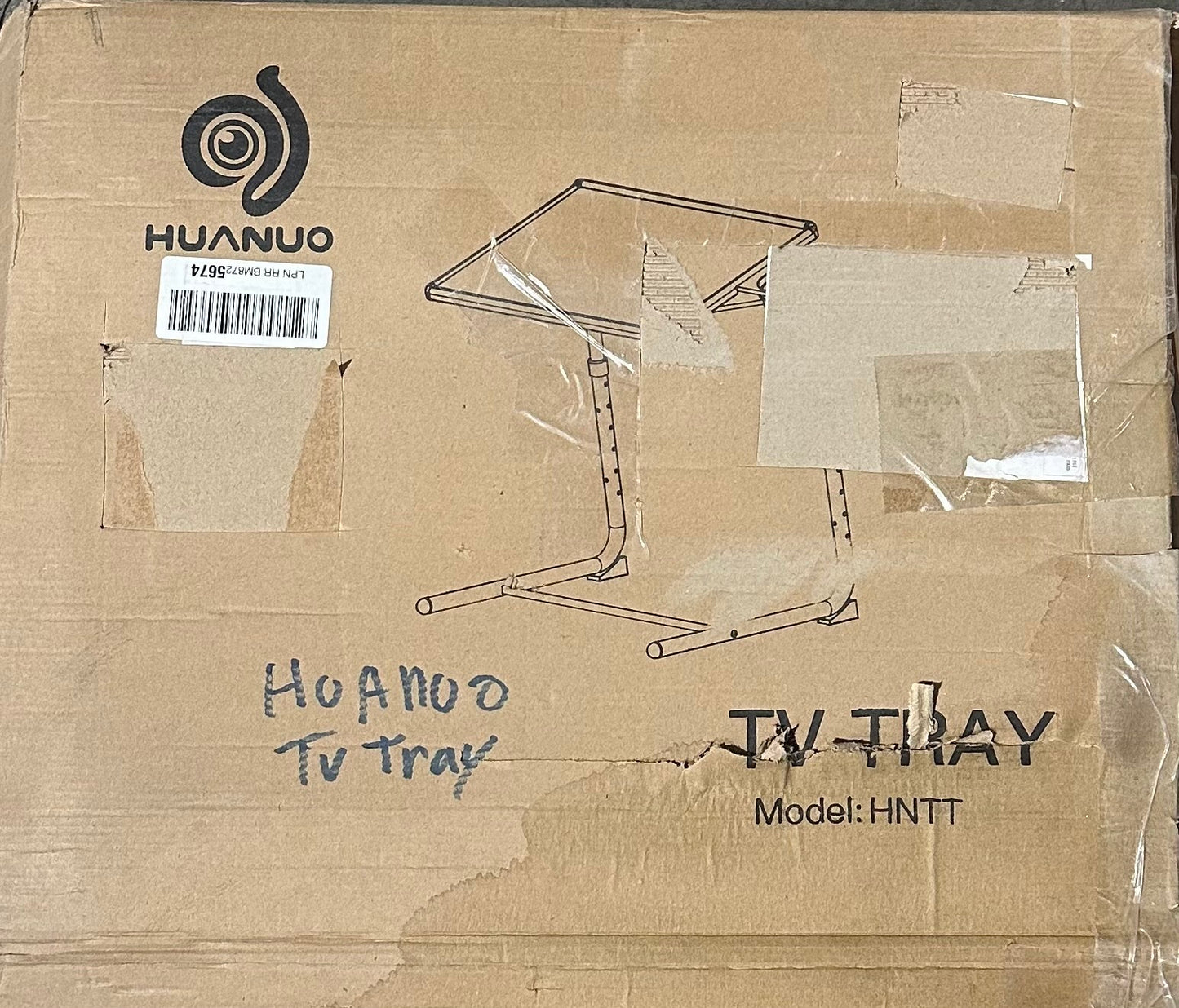 HUANUO Adjustable TV Tray Table