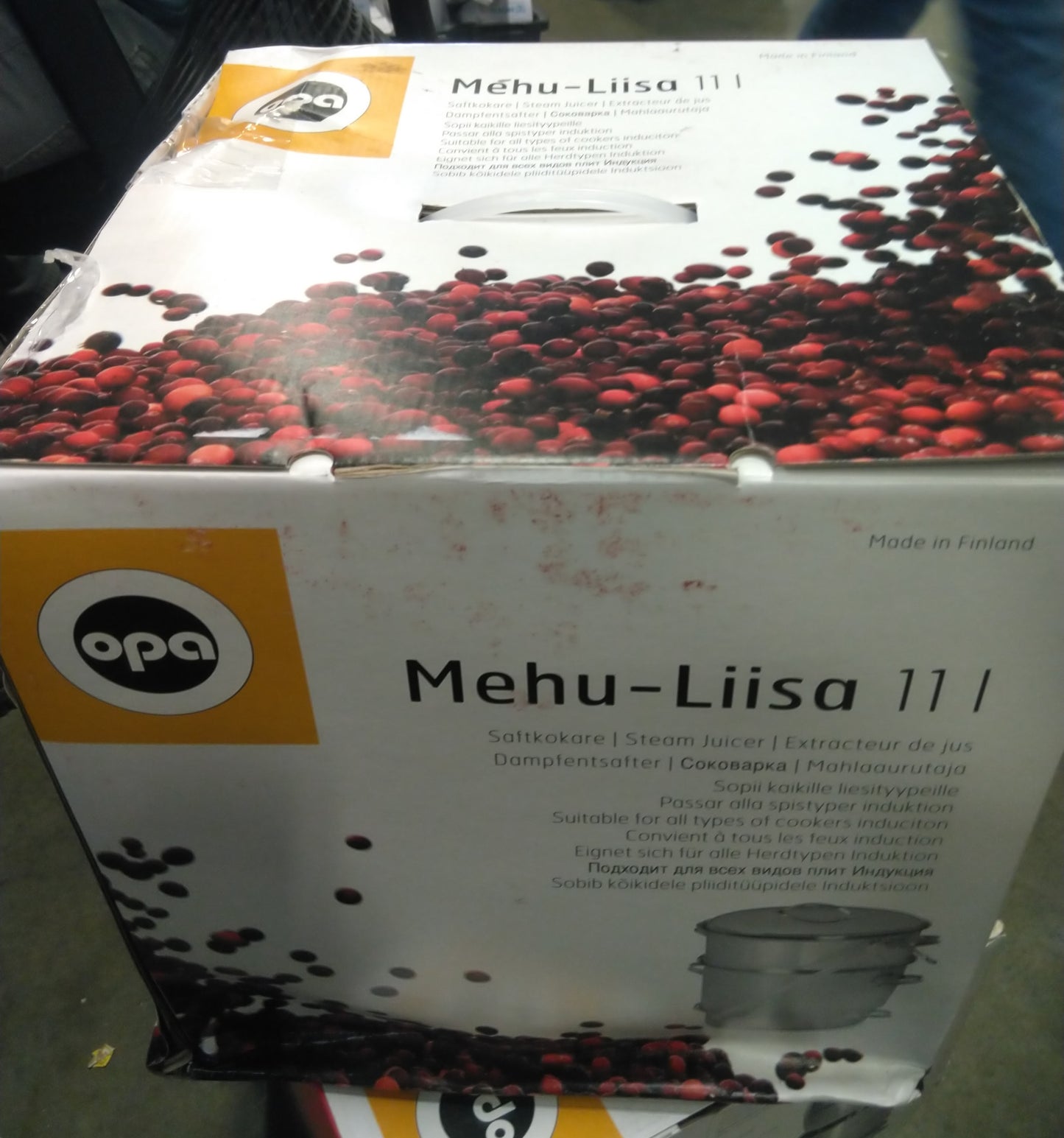 Mehu-Liisa 11 Liter Stainless Steel Steam Juicer