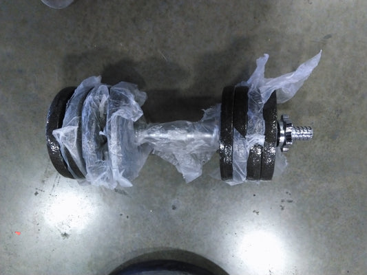 Dumbbell with 4 5lb weights on each side