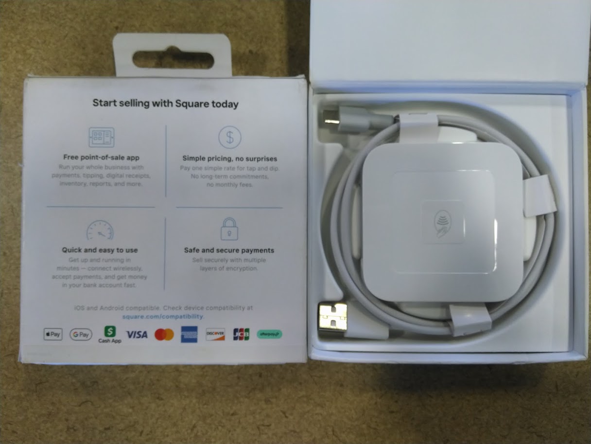 Square Reader for contactless and chip (2nd Generation)