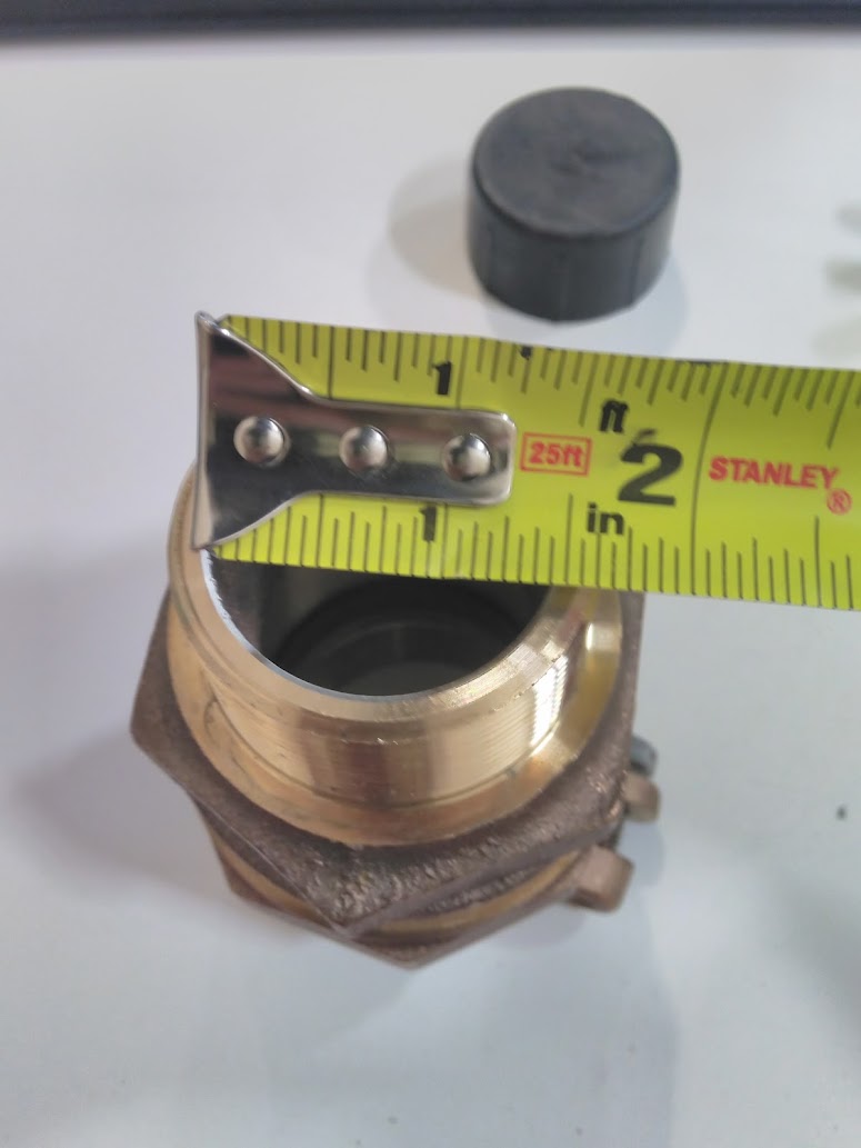 2 x 1-1/2 in. Compression x MIPT Brass Coupling Part #MH15428NKJ