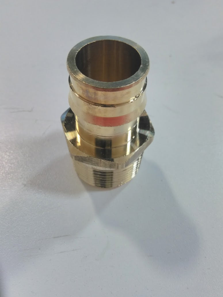 Propex (PN#LF4521010) Brass Male Threaded Adapter 1" Pex x 1" NPT (Pack of 10)