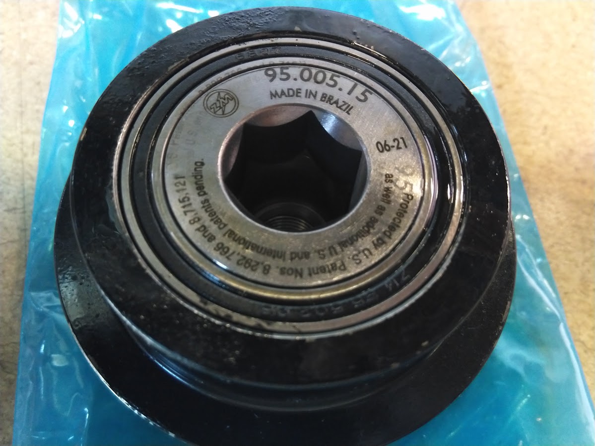 ZM 95.005.15 Overrunning Alternator Decoupler Pulley