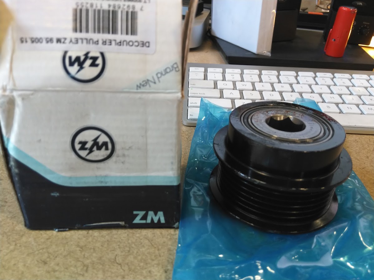 ZM 95.005.15 Overrunning Alternator Decoupler Pulley