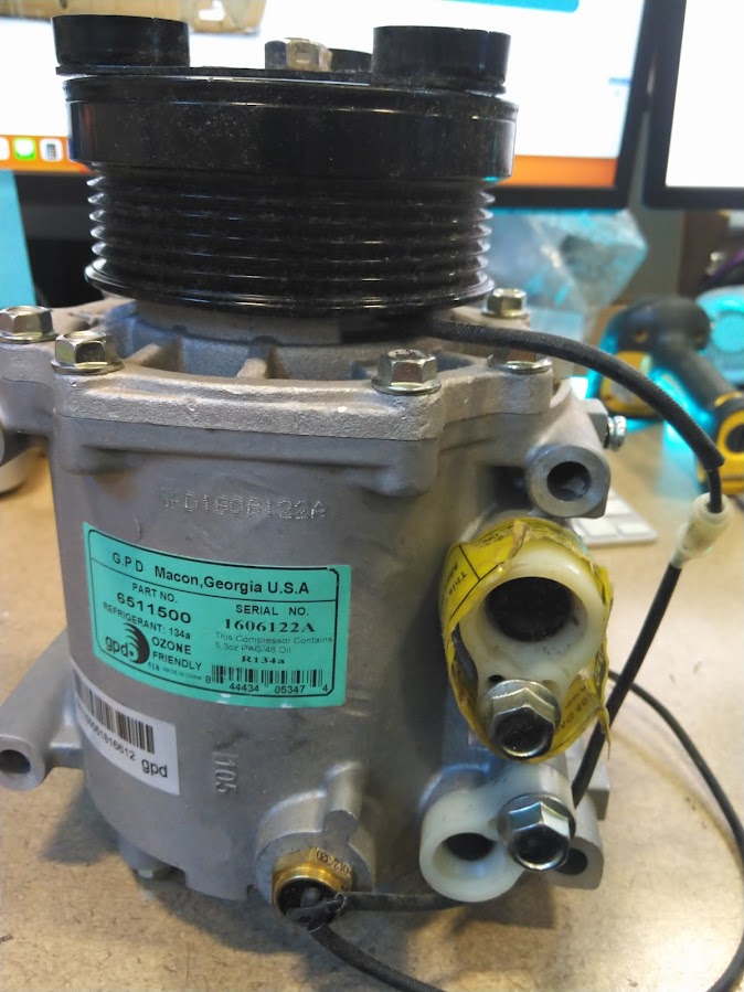 Global Parts 6511500 A/C Compressor