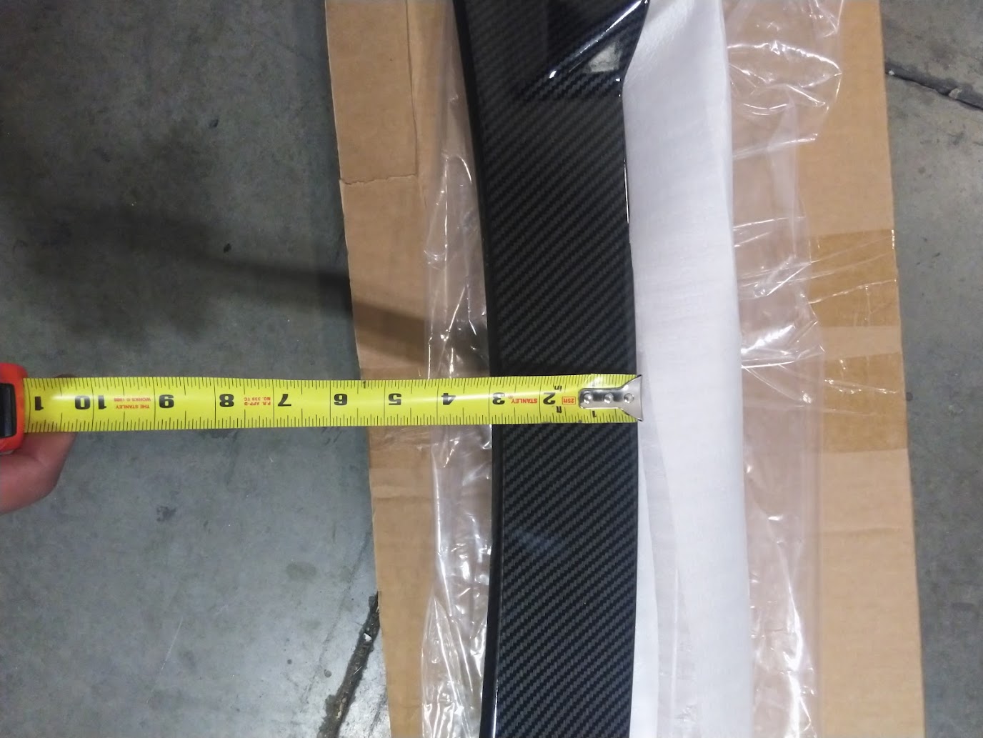 Universal Rear Trunk Spoiler(Carbon Fiber Style)