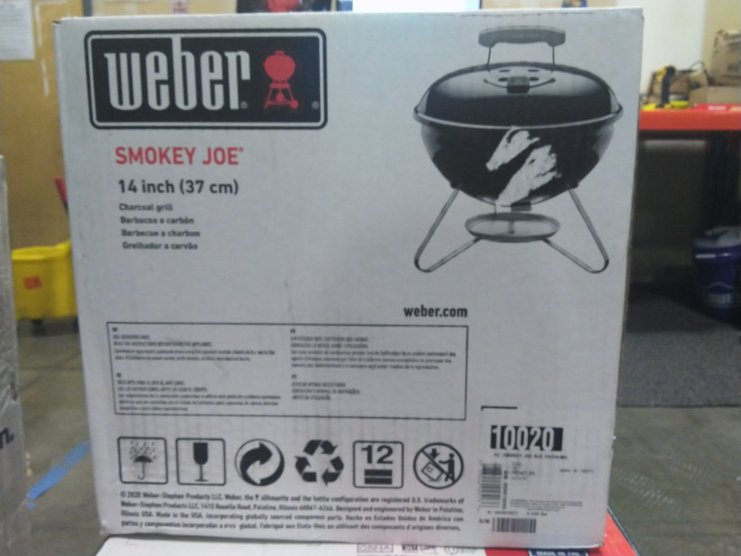 Weber Smokey Joe 14-inch Charcoal Grill