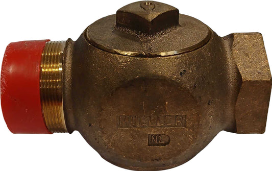 MUELLER 2" x 1 1/12" IPS Brass Curb Box Valve