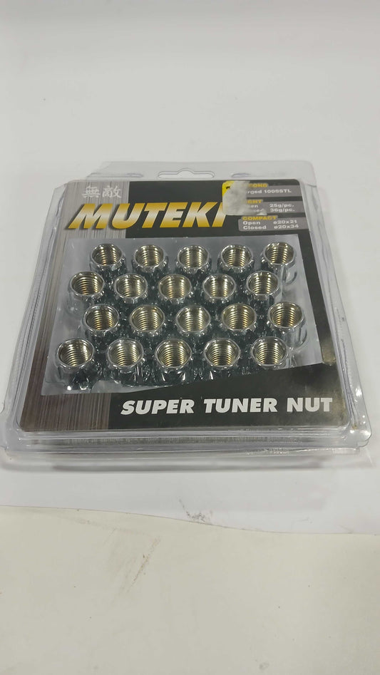 muteki super tuner nut 1008STL M12xP1 .50