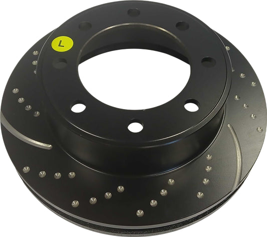 StopTech Power Slot break rotor. BSD EBC MIN THK 36mm 50/19-left side Heavy-Duty