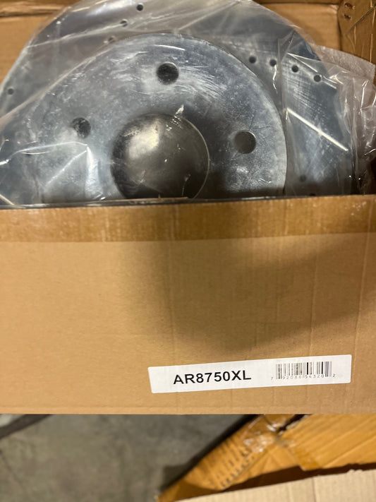 Power Stop AR8750XL Power Stop Extreme Performance Drilled And Slotted Brake Rotors Front Left Power Stop Extreme Performance Drilled And Slotted Brake Rotors