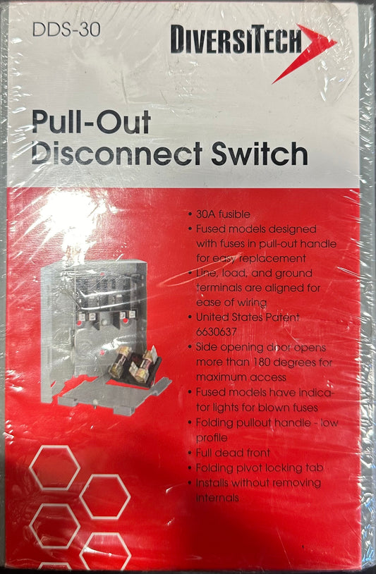 DiversiTech Corporation DDS30 Disconnect Switches