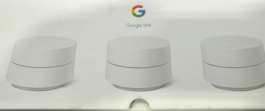 Google Wifi - AC1200 - Mesh WiFi System - Wifi Router - 4500 Sq Ft Coverage - 3 pack Open Box