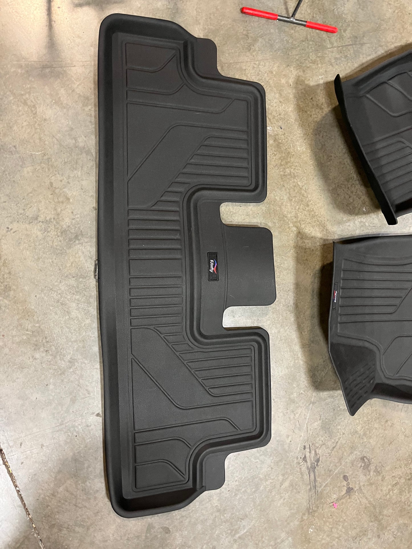 FJinfly Tesla Model 3 Floor Mats 4PCS All Weather