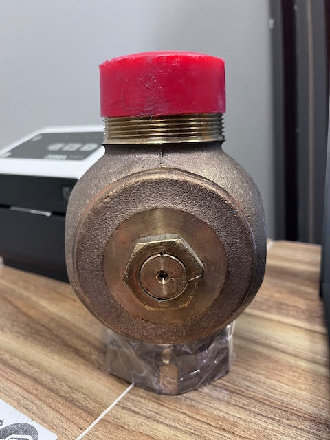 MUELLER ORISEAL 2" Brass CURB STOP Valve NL