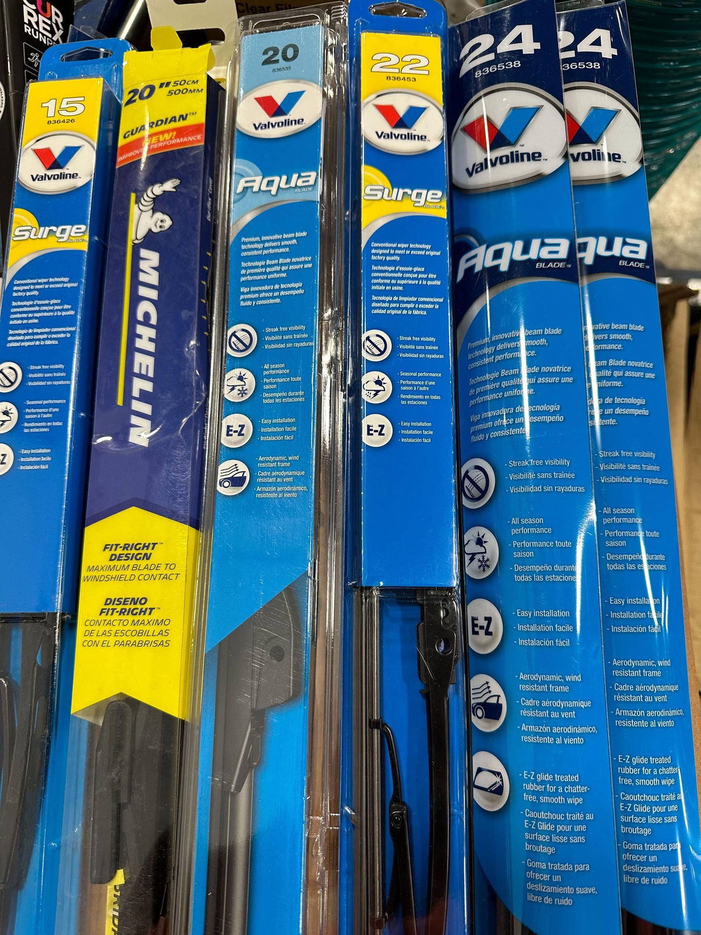 Assorted Wiper Blades