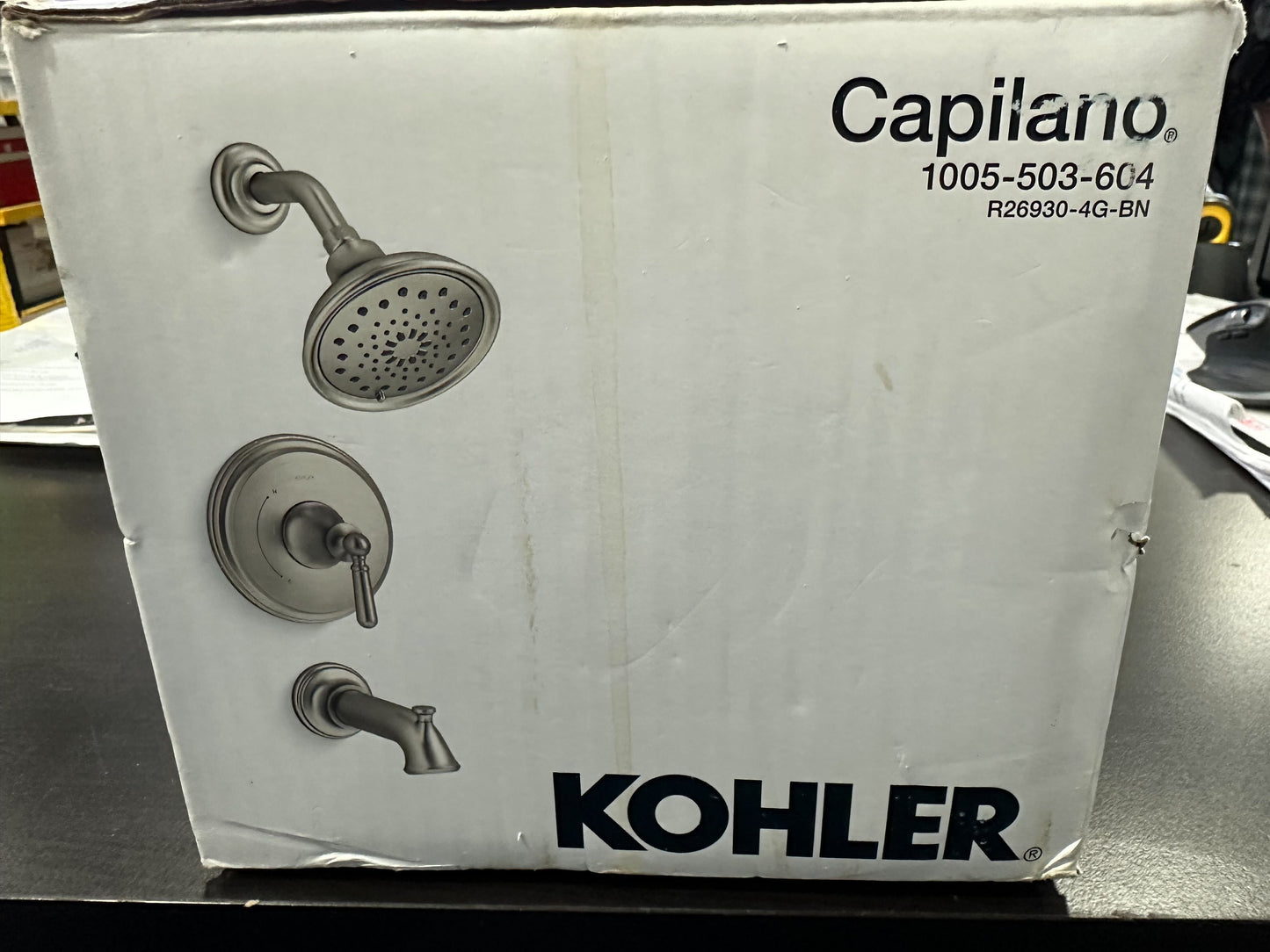 KOHLER Capilano Single-Handle Tub & Shower Faucet, Brushed Nickel K-R26930-4G-BN