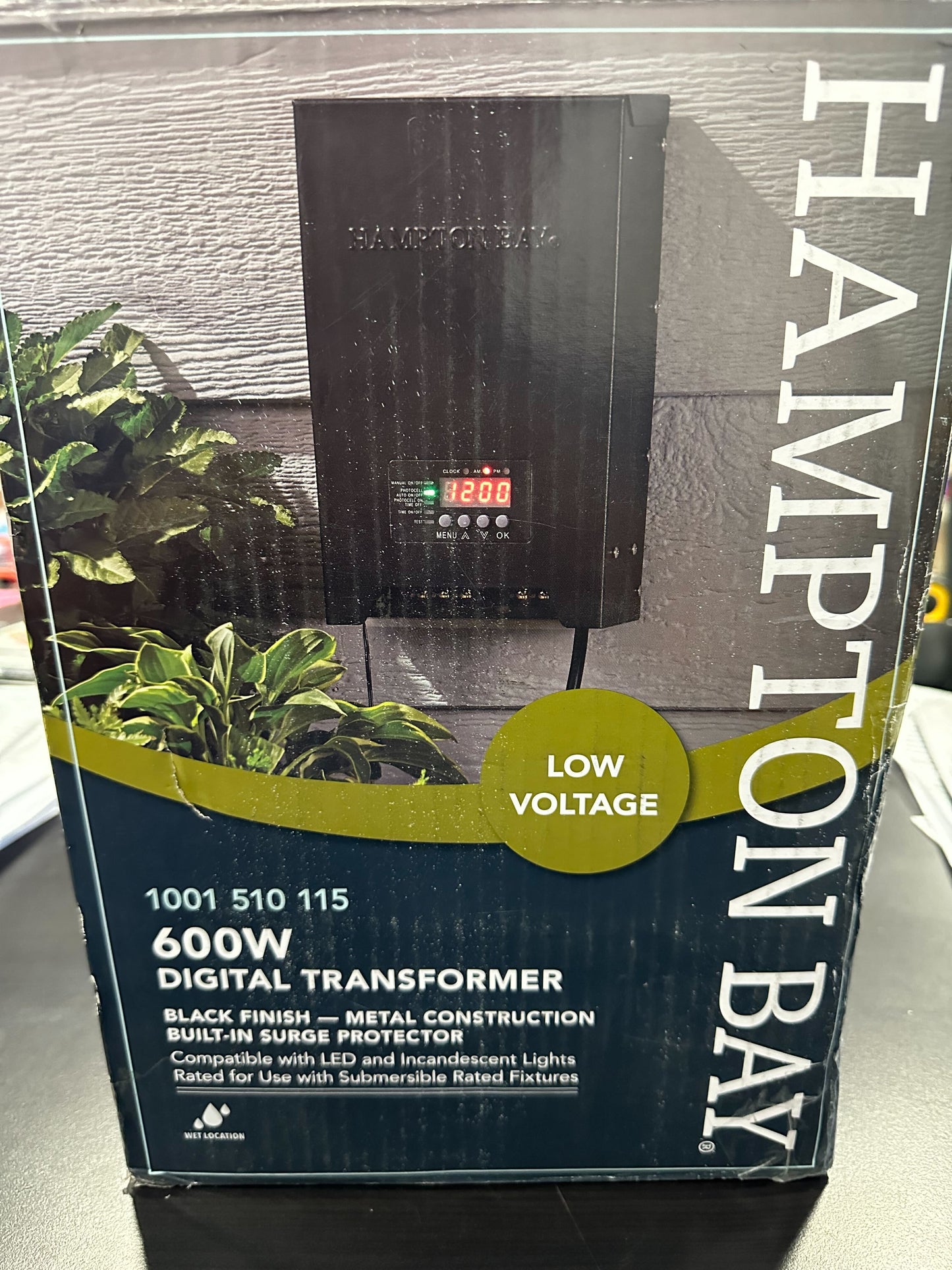 Hampton Bay Low Voltage 600-Watt Landscape Transformer DIY-600PS