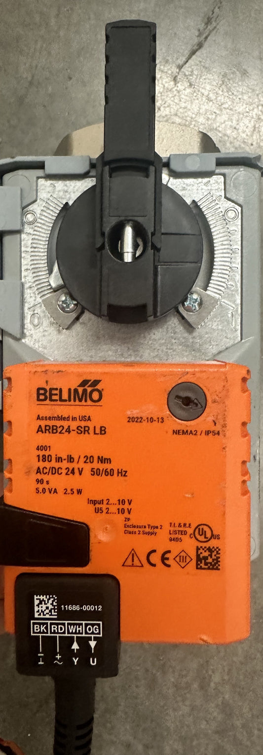 Belimo B261+ARB24-SR Characterized Control Valve (CCV), 2 1/2, 2-Way, w/Actuator