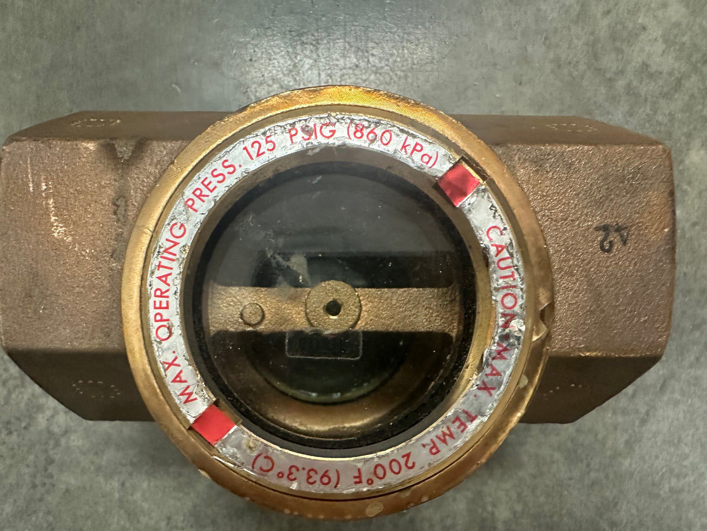 W.E. Anderson SFI-350-1-1/2 Midwest Sight Flow Indicator