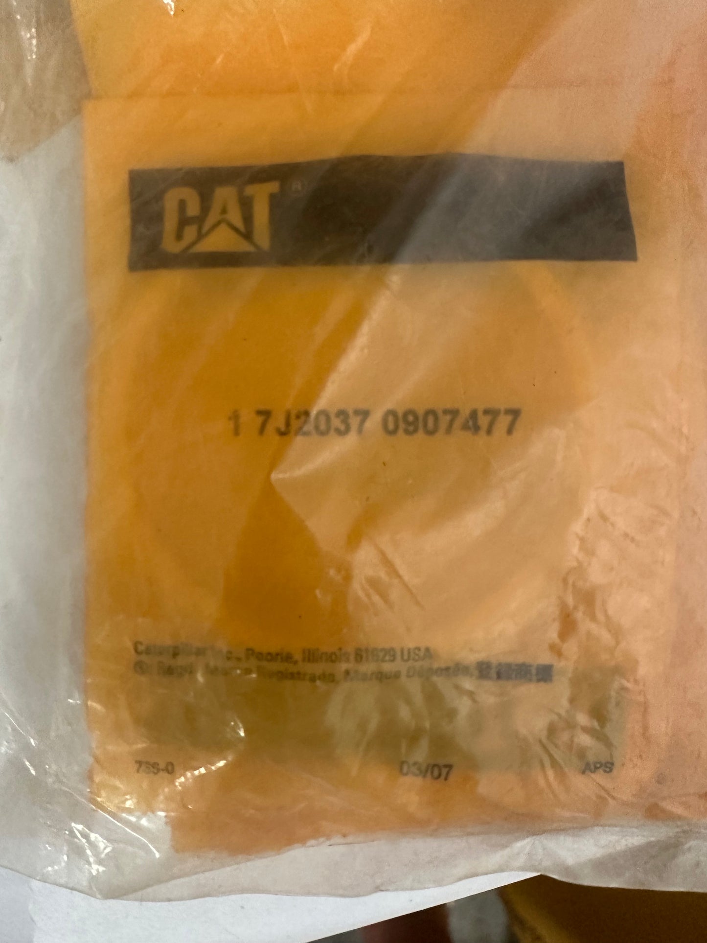 Caterpillar CAT Genuine SEAL 7J2037