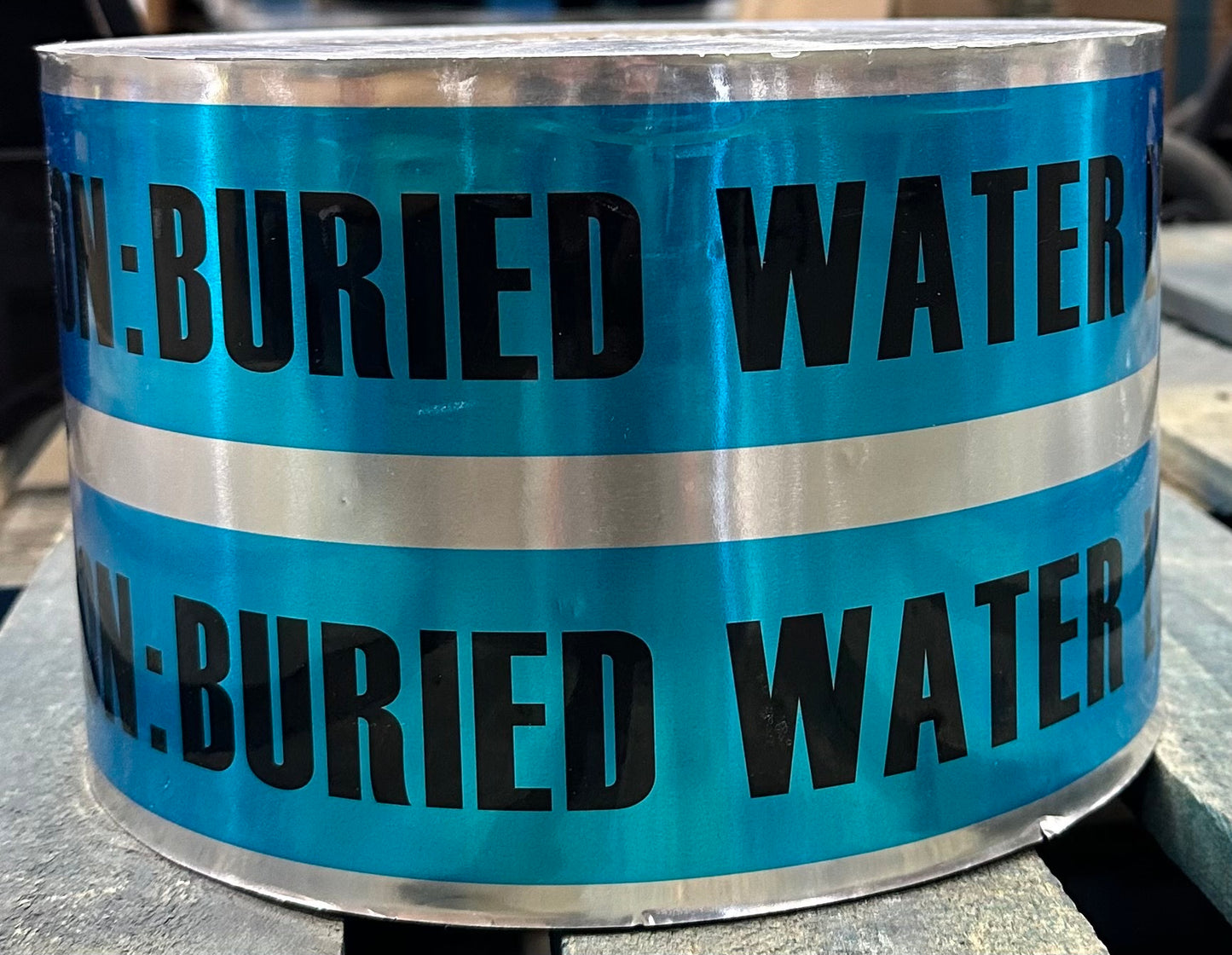 Presco Underground Detectable Tape Buried Water Line