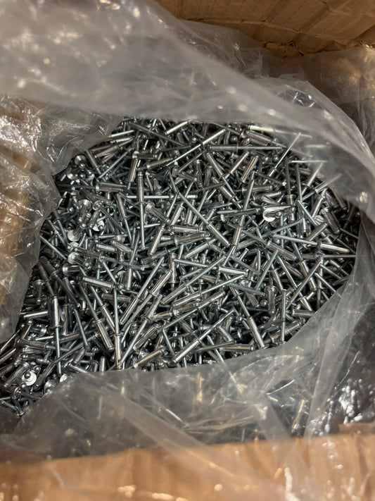 5/32 Pop Rivets Aluminum Steel Dome Head Blind 3500 PC LOT Rivet