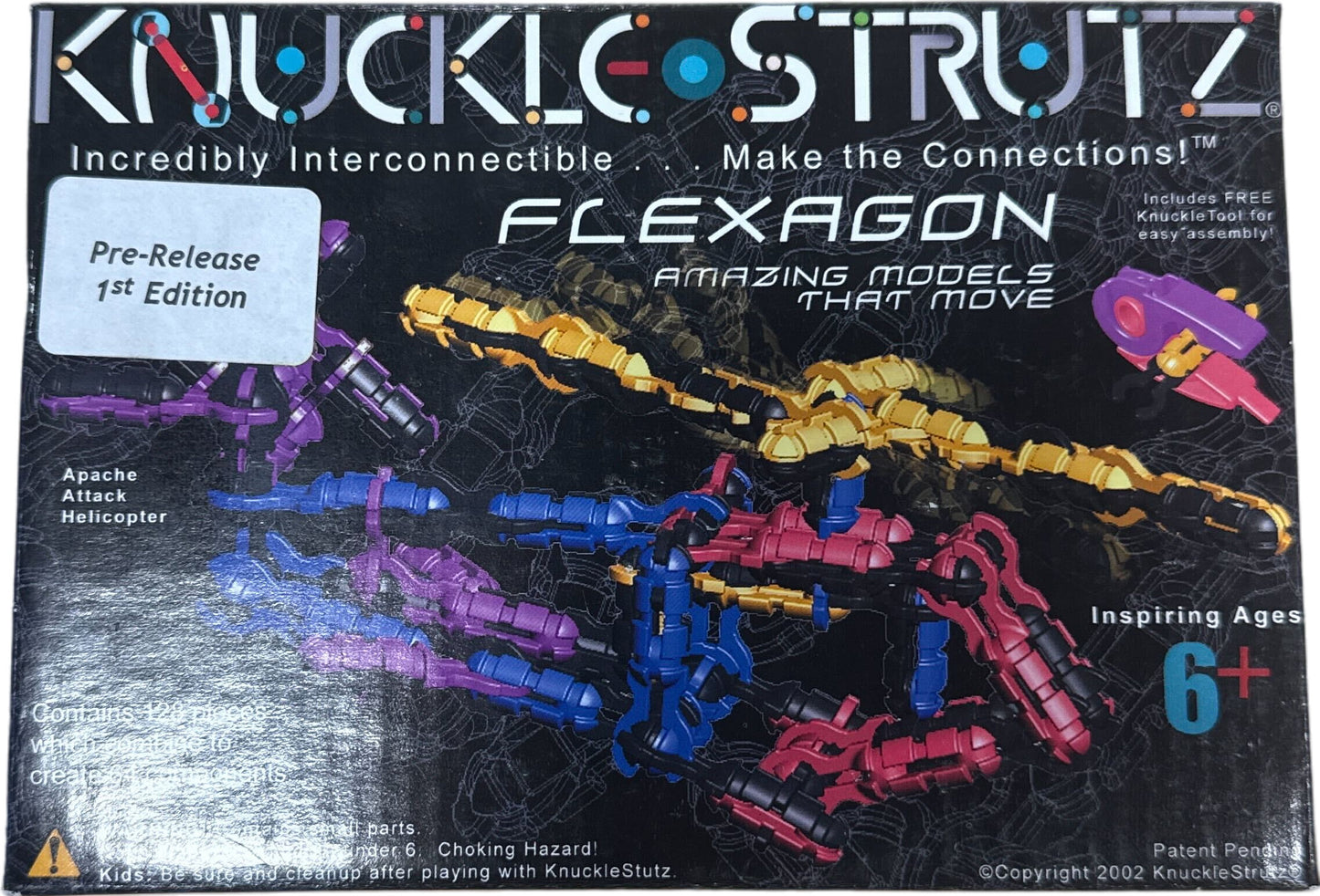 Knuckle Strutz Flexagon pre-release 1st Toy