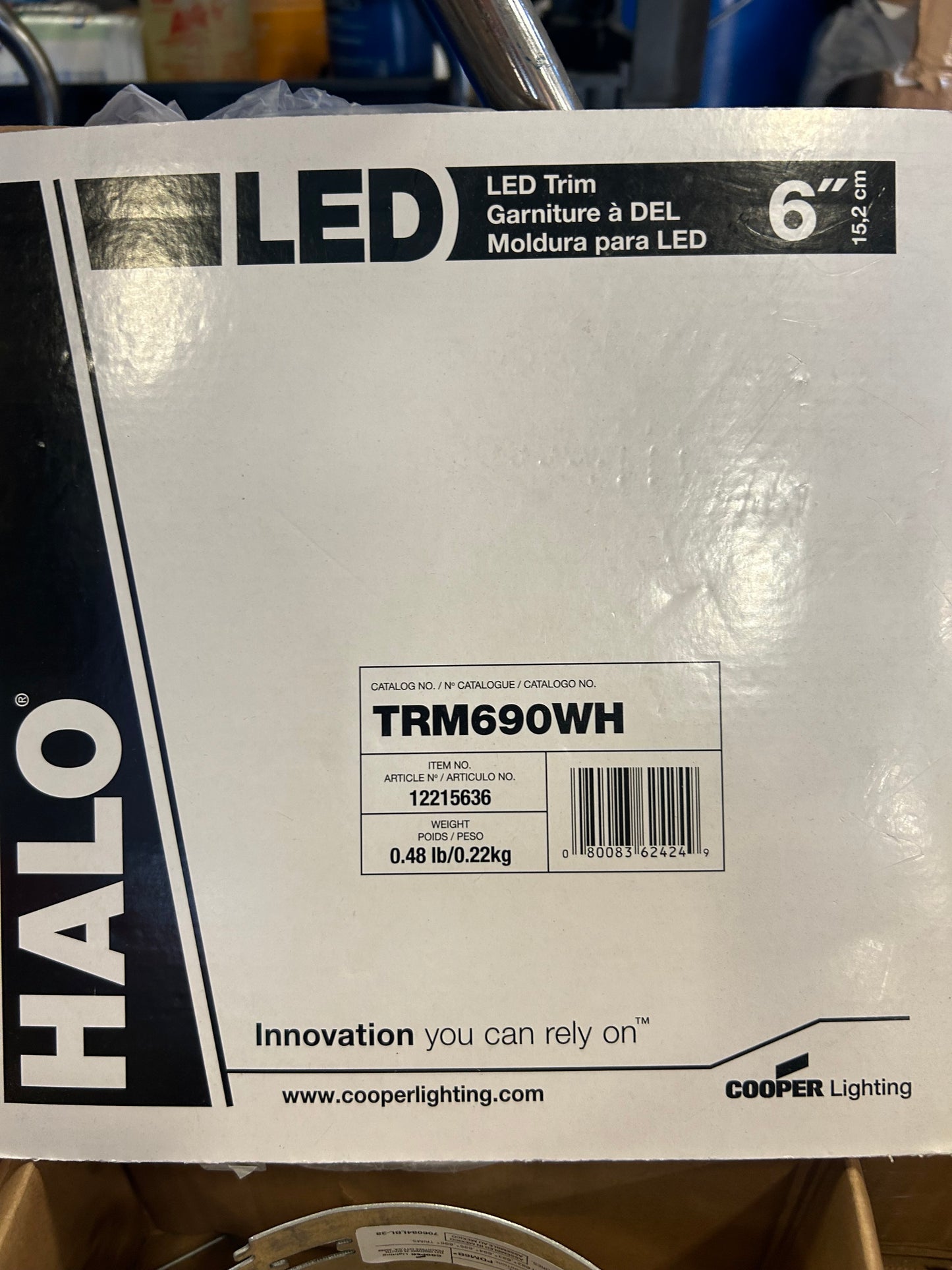 Cooper Halo Commercial 6" LED Retrofit Housing PD6R10ED010