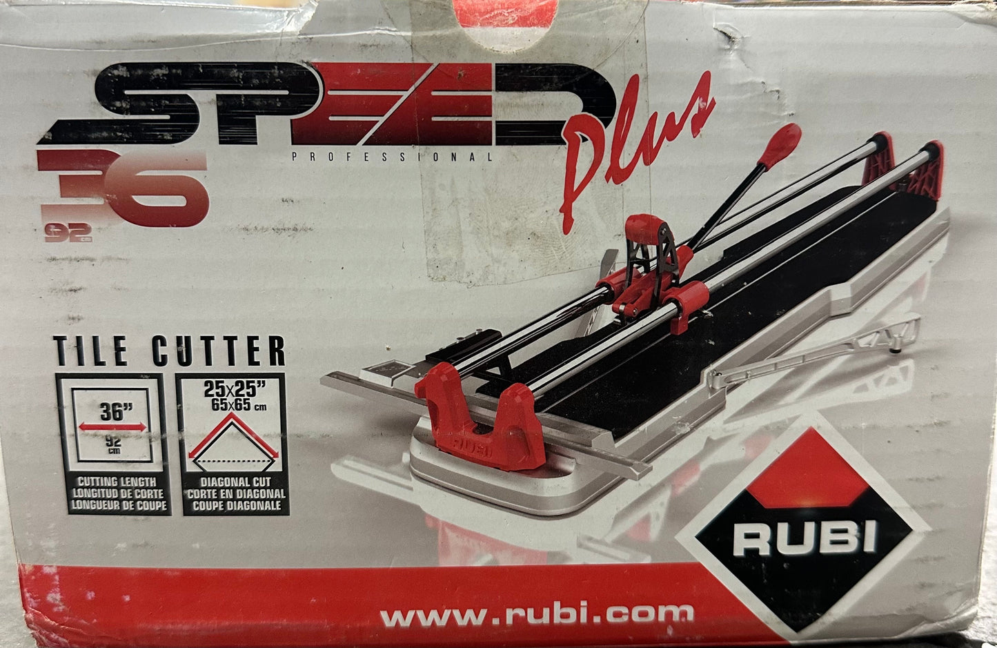 Rubi 36 in. Speed Plus Tile Cutter