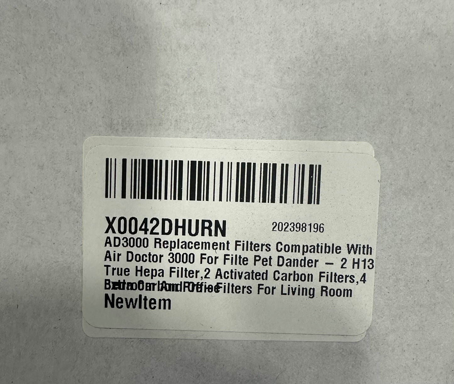AIRDOCTOR AD3000/AD3500 Models Filter Replacement.