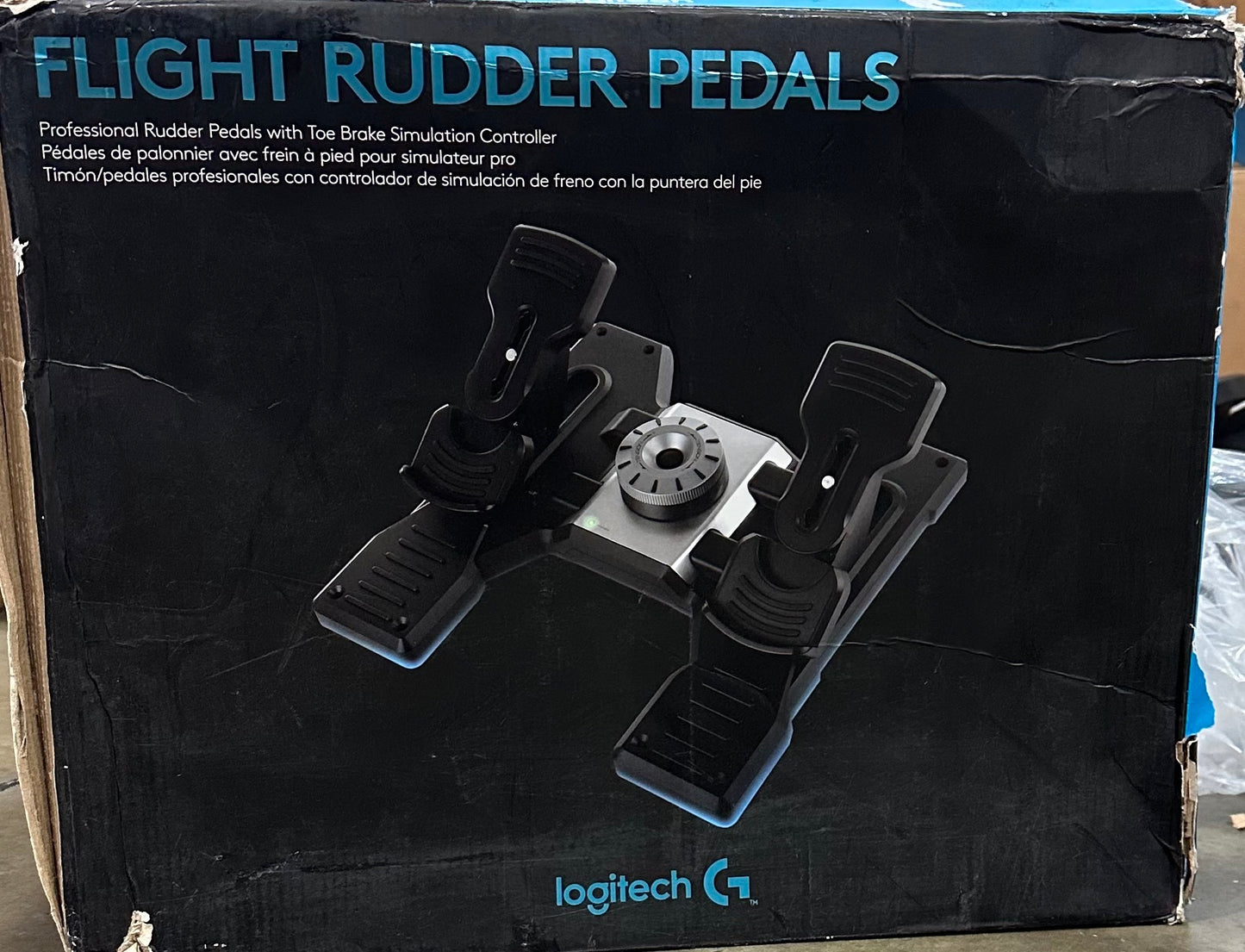 Logitech G PRO Flight Rudder Pedals