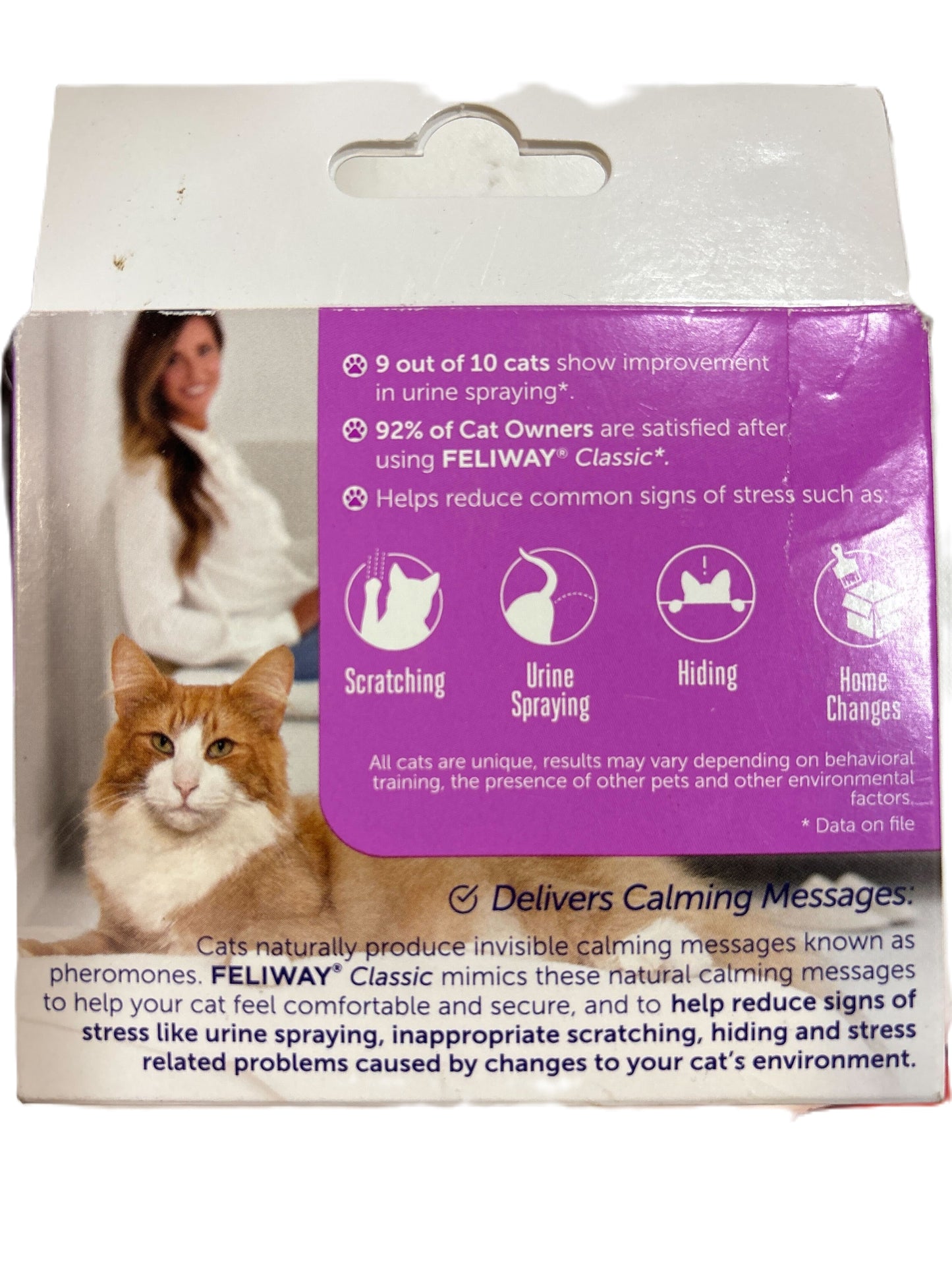 FELIWAY 30 Day Diffuser Refill for Cats, Pack of 2, 2 CT