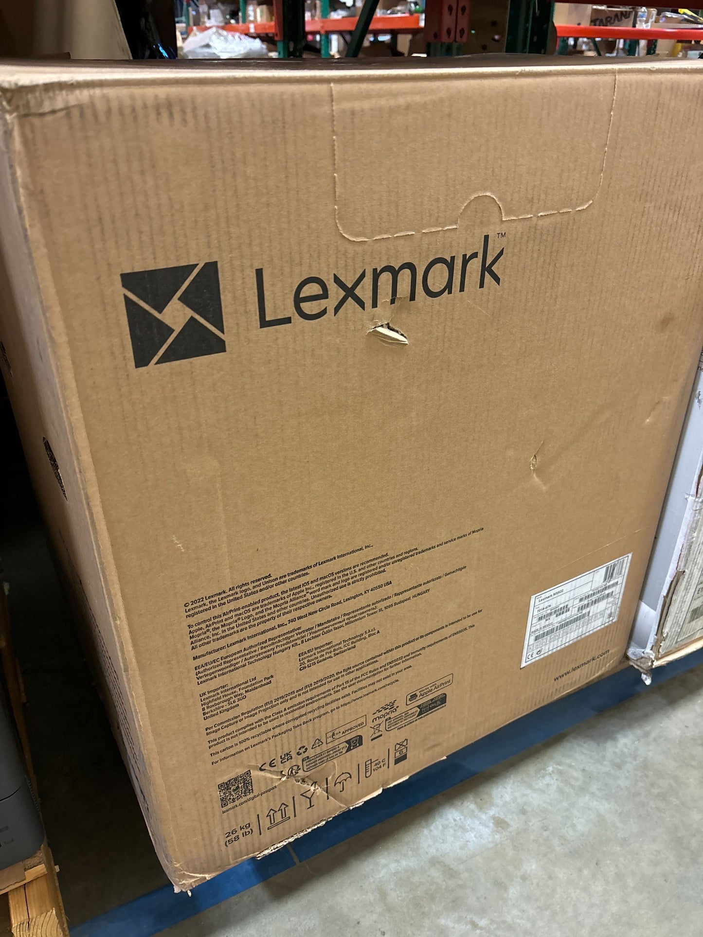 Lexmark MX620 MX622ade 36S0900 Laser Multifunction Printer - Monochrome - TAA Compliant