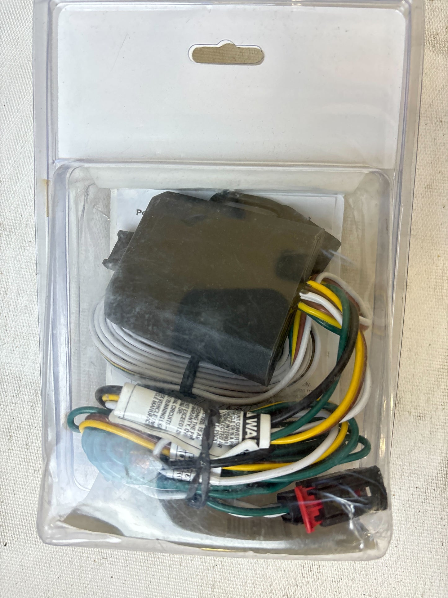 Custom Vehicle-Trailer Wiring Harness, 4-Flat, Select Town and Country, Durango, Grand Caravan, Patriot, T-Connector