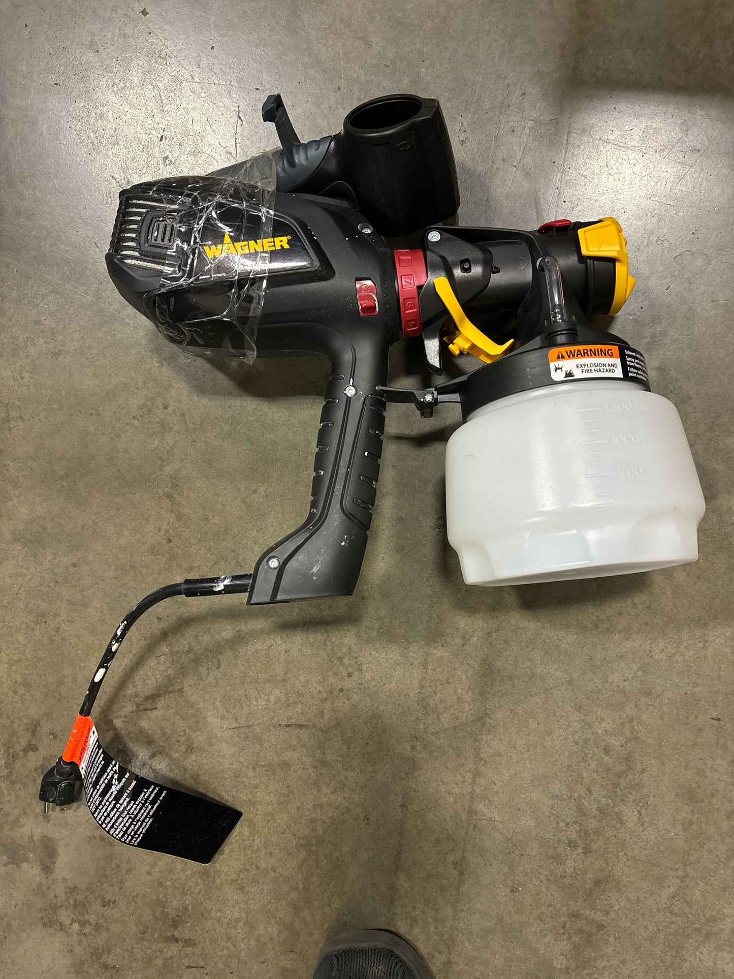 Wagner Flexio 2500 Hvlp Paint Sprayer, Great for Walls, Sheds, Fences and More