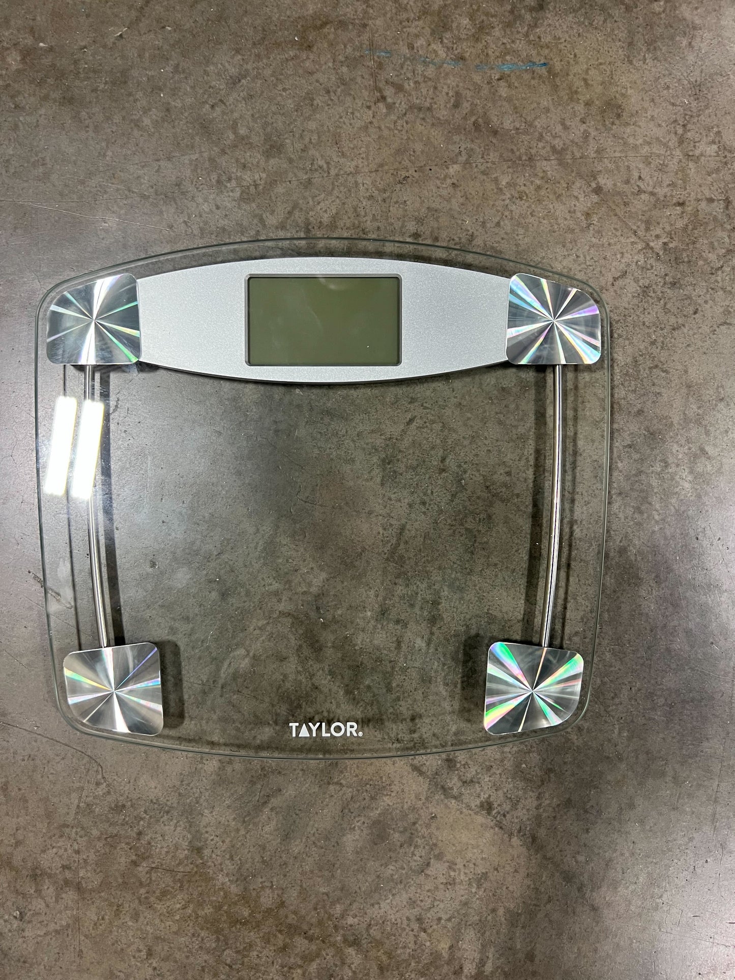 Digital Glass Chrome Bathroom Scale