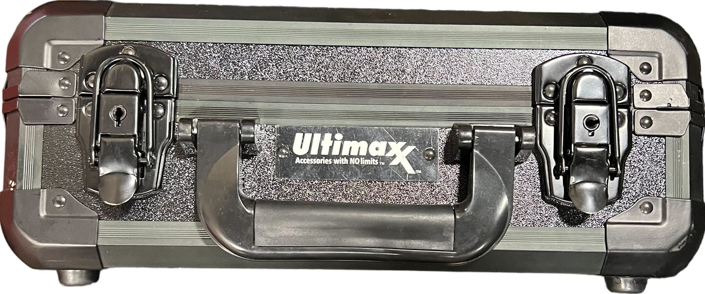 Ultimaxx Aluminum-Framed Lockable Hard Gadget Case - For Use with Cameras, Drones, Surveying Equipment, Fishing Gear, Diving Equipment and So Much More