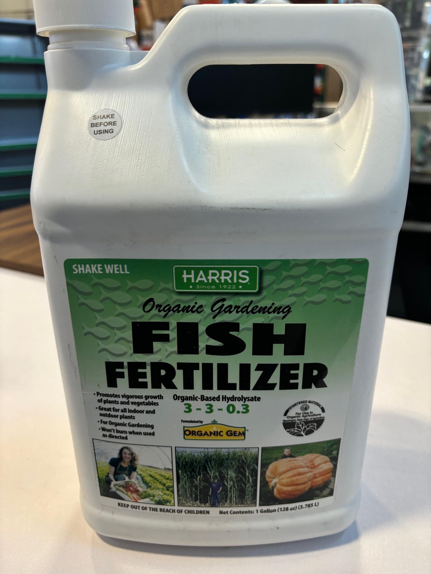 Harris Organic Gardening Fish Fertilizer (128 fl. oz.)